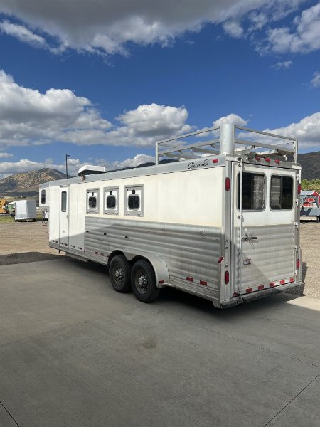 Used 2005 Cherokee Weekender 3H Horse Trailer